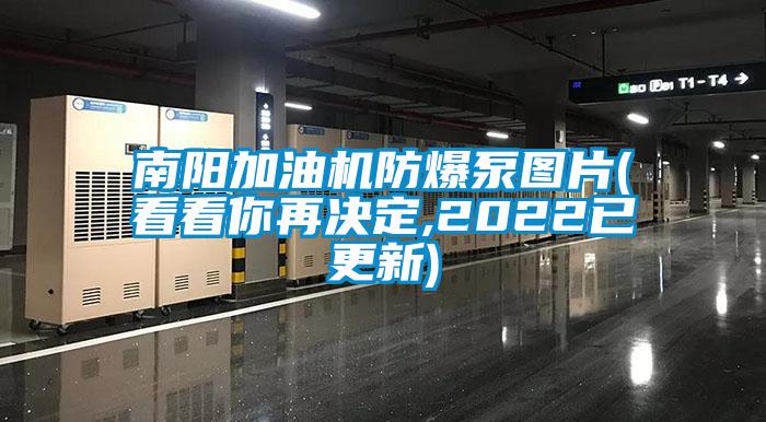 南陽(yáng)加油機(jī)防爆泵圖片(看看你再?zèng)Q定,2022已更新)