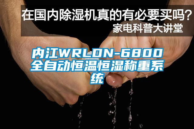 內(nèi)江WRLDN-6800全自動恒溫恒濕稱重系統(tǒng)