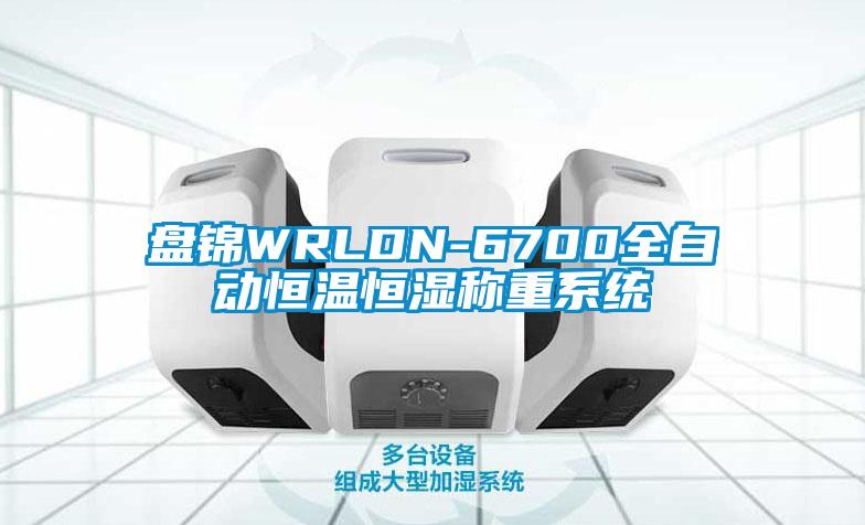 盤錦WRLDN-6700全自動(dòng)恒溫恒濕稱重系統(tǒng)