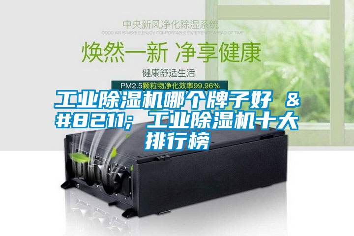 工業除濕機哪個牌子好 – 工業除濕機十大排行榜